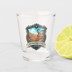Dana Biosphere Reserve Jordan Shot Glass