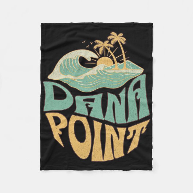 Dana Point _1  Fleece Blanket (Front)