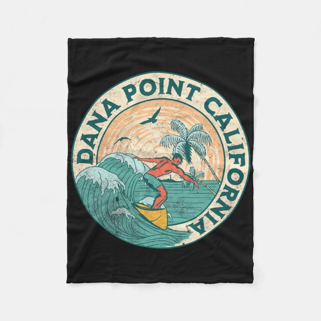 Dana Point _2  Fleece Blanket (Front)