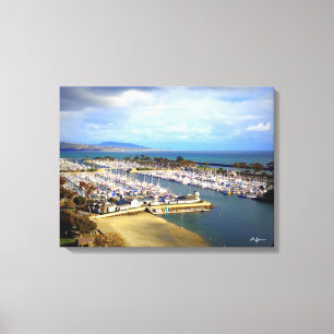 Dana Point Harbour Canvas Print