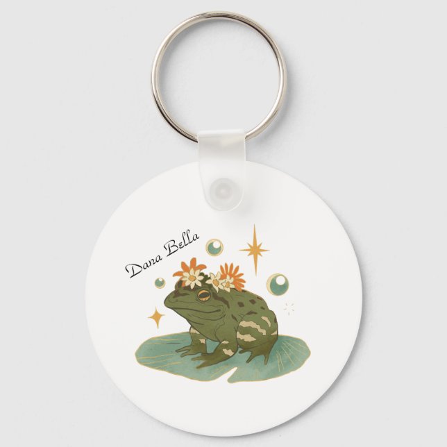 DanaBella Frog Keychain (Front)