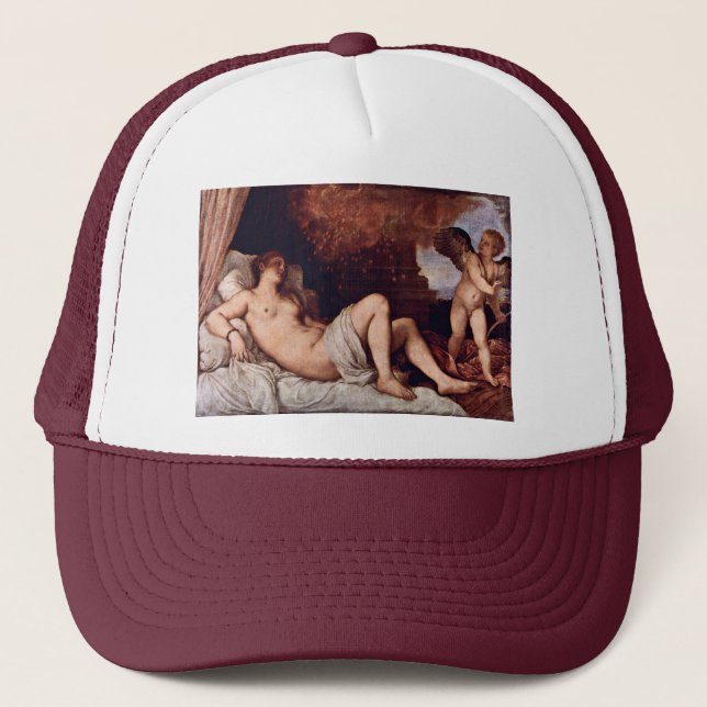 Danae. By Tizian (Best Quality) Trucker Hat (Front)