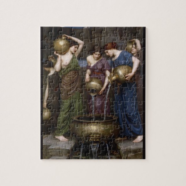 Danaides John William Waterhouse Jigsaw Puzzle (Vertical)