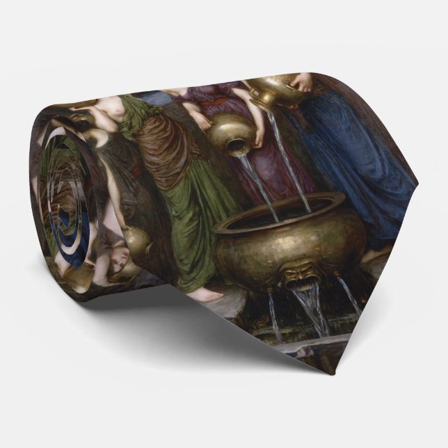 Danaides John William Waterhouse Tie (Rolled)