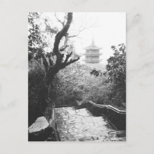 Danang Vietnam, Temple View Marble Mountain Postcard