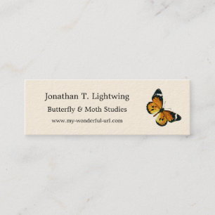 Danaus chrysippus - Plain Tiger, or African Queen  Mini Business Card