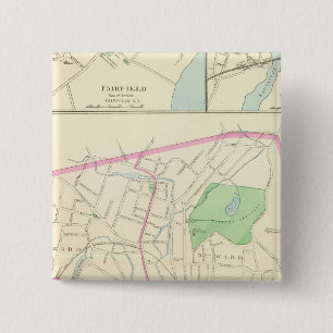 Danbury 2 Inch Square Button