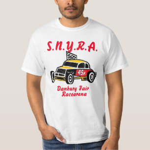 Danbury Fair Racearena Logo And Fair Two-Sided Tee