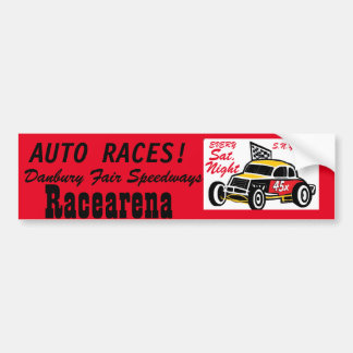 Danbury Fair Speedways Racearena Bumper Sticker