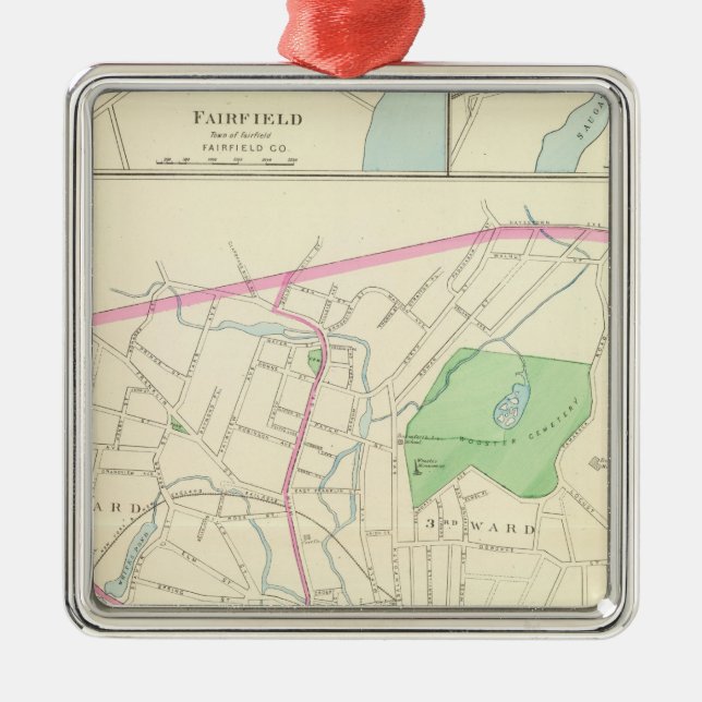 Danbury Metal Ornament (Front)