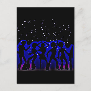 Dance2Disco Postcard
