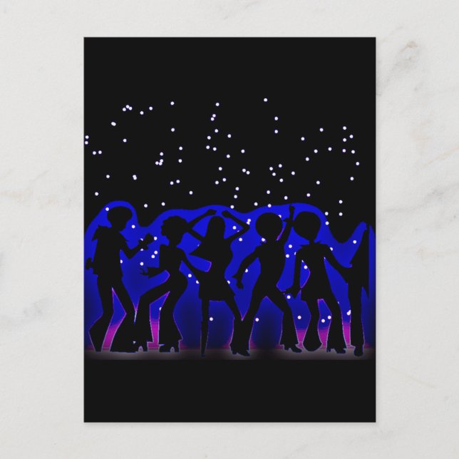 Dance2Disco Postcard (Front)