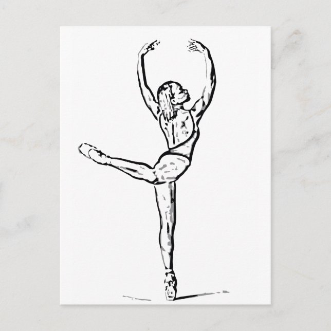 Dance 1 postcard (Front)