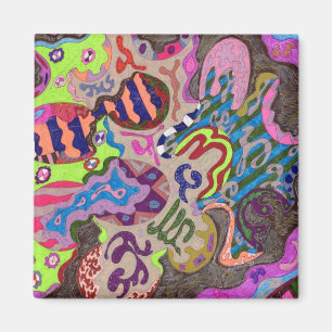 "Dance" Abstract - Customized Magnet