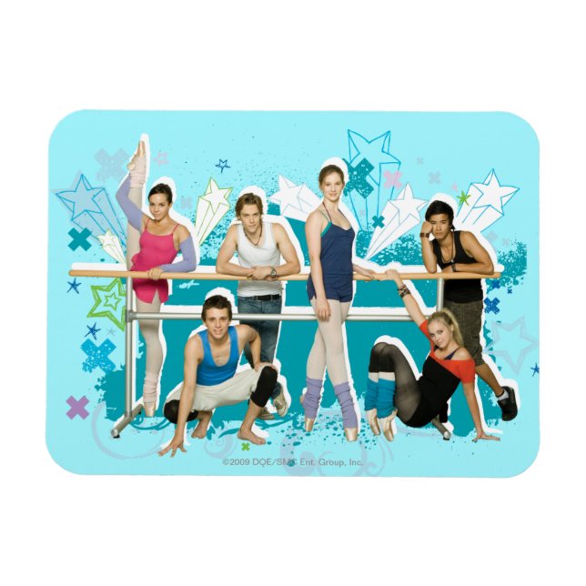 Dance Academy Cast Graphic Magnet (Horizontal)