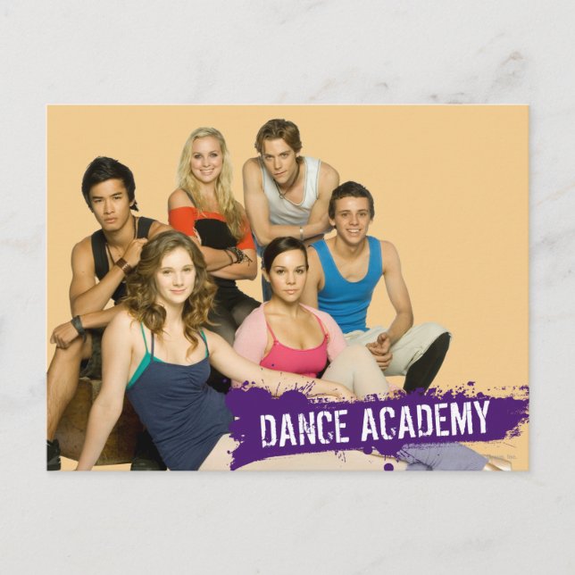 Dance Academy Cast Postcard (Front)