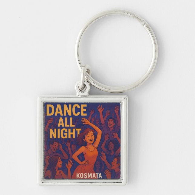 Dance All Night - Schlüsselanhänger Keychain (Front)
