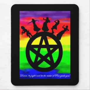 Dance and be joyful! mouse pad