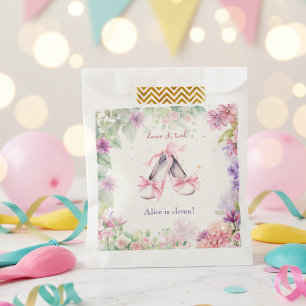 dance and twirl ballerina birthday favour bag