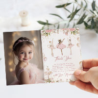 Dance and twirl ballerina magical photo Thank you