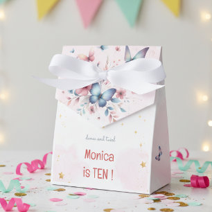 Dance and twirl cute ballerina ballet kid birthday favor box