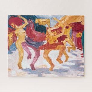 Dance Around the Golden Calf   Emil Nolde   Jigsaw Puzzle