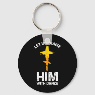 Dance Art For Girl Women Dance Lover Ballet Recita Keychain