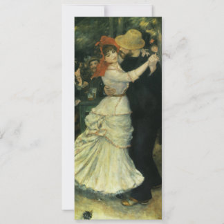 Dance at Bougival by Pierre Renoir, Vintage Art