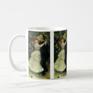 Dance at Bougival by Pierre Renoir, Vintage Art Coffee Mug