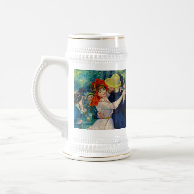 Dance at Bougival Pierre Renoir Beer Stein (Left)