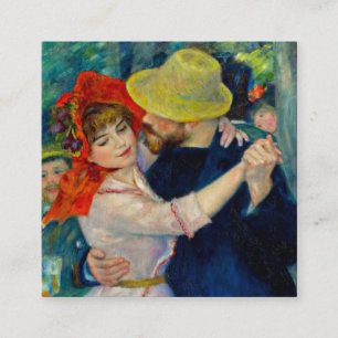 Dance at Bougival Pierre Renoir Enclosure Card