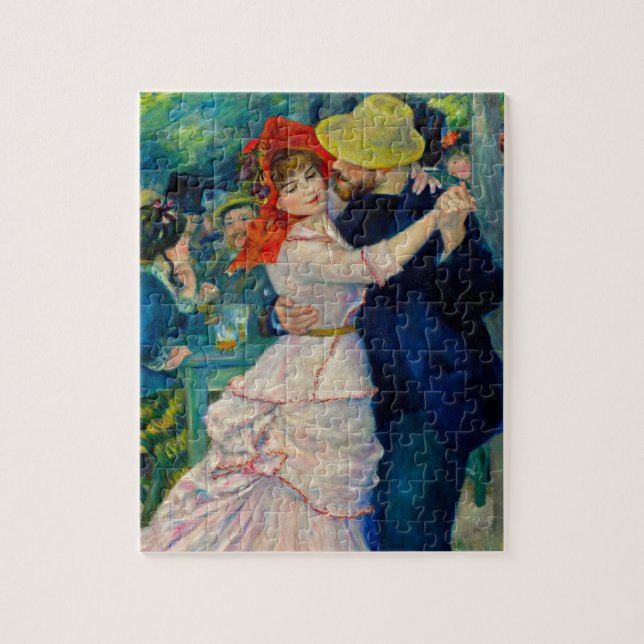 Dance at Bougival Pierre Renoir Jigsaw Puzzle (Vertical)