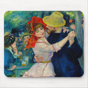Dance at Bougival Pierre Renoir Mouse Pad