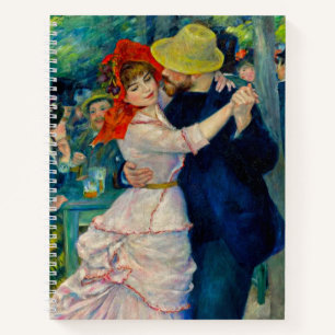 Dance at Bougival Pierre Renoir Notebook