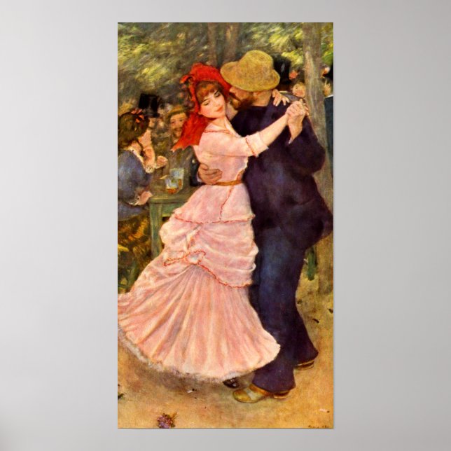 Dance at Bougival Poster (Front)