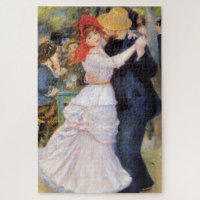 Dance at Bougival - Renoir Impressionist Painting