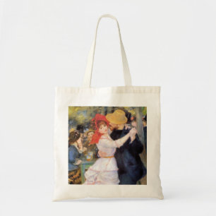 Dance at Bougival - Renoir Impressionist Painting Tote Bag