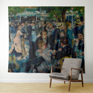 Dance at Le Moulin de la Galette - Auguste Renoir Tapestry
