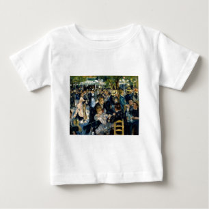 Dance at Le Moulin de la Galette by Renoir Baby T-Shirt