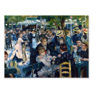 Dance at Le Moulin de la Galette Photo Print