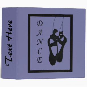 Dance Ballet Shoes En Pointe 2.0" Binder by Heard_