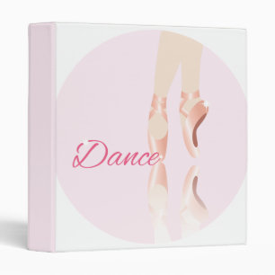 Dance Ballet Slippers Binder