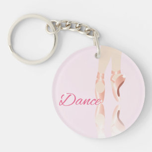 Dance Ballet Slippers Keychain