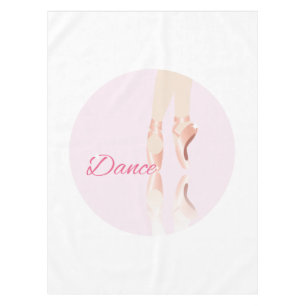 Dance Ballet Slippers Tablecloth