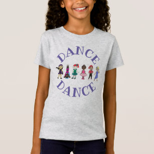 DANCE Ballet Tap Jazz Acro Hip Hop Lyrical Dancers T-Shirt