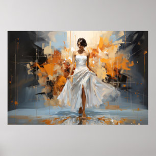 Dance Beauty Painting Abstract Art Decor