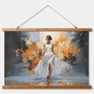 Dance Beauty Painting Abstract Art Decor Hanging Tapestry