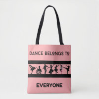 "Dance Belongs to Everyone" Light Pink