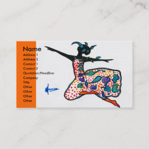 Dance Business card