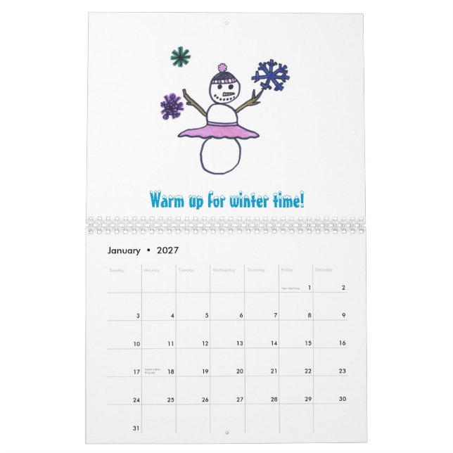 Dance Calendar 2012 (Jan 2027)